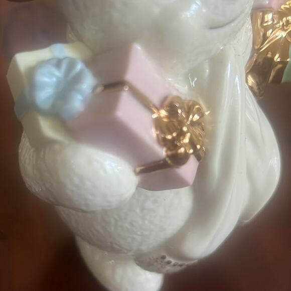 LENOX SPECIAL DELIVERY SNOWMAN FIGURINE 7in CHRISTMAS PRESENTS - Picture 4 of 5